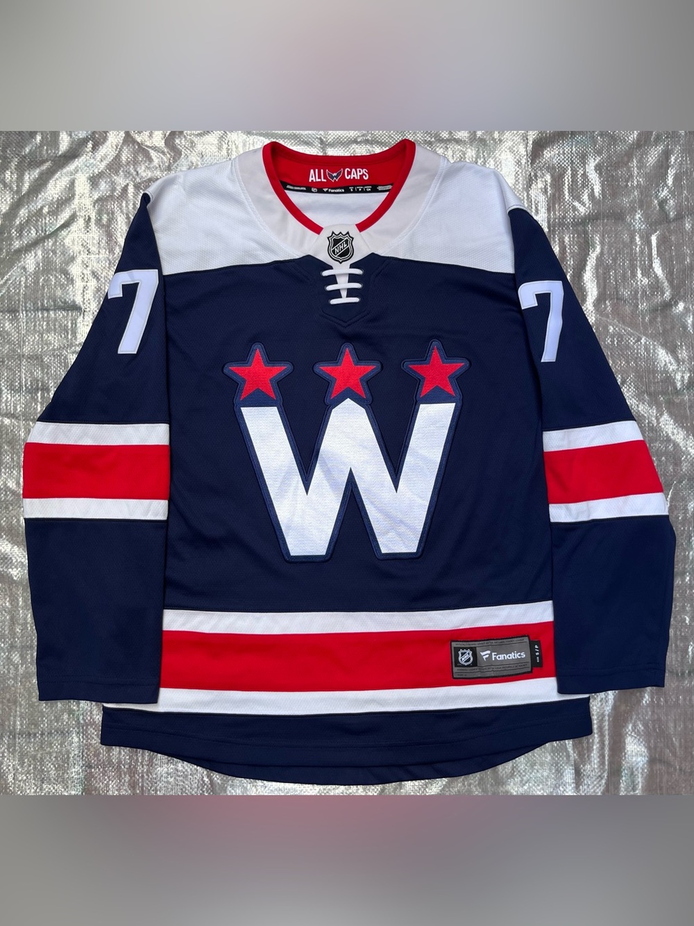 Fanatics Washington Capitals Alternate Breakaway T. J. Oshie #77 Jersey Sz Small